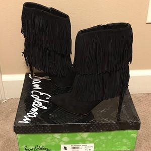 Fringe High Heel Boots